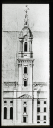 Berlin, Waisenhaus (= Friedrichspitel)-Kirche Turm-Entw.-Zeichug. v. Phil. Gerlach i. Stadtarchiv von Berlin Turm 1727 voll.; 8430 Kunstgeschichtliches Institut Berlin