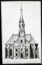 Berlin, Parochialkirche Stich d. Entwurf v. Phil. Gerlach, ausgeführt 1713-15; 8379.  Kunstgeschichtliches Institut Berlin