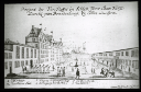 Berlin, Stridbeek: Eusserer Schlosshof (I)., 1690   398 35