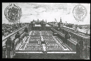  KUNSTGESCHICHTLICHES INSTITUT BERLIN; Berlin: Lustgarten Entw. v. Elsholtz (links vom Lushaus Memhards) 1682 ? H. 17. Jh.