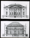 Berlin, Opernhaus: v.Knobelsdorff 1741-43. Stiche v. Fünk 1743. Ob: Rückseite Unt: Apollosaal   8(?);
7458   KUNSTGESCHICHTLICHES INSTITUT BERLIN