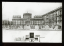 Schinkel: Entwurf für Denkmal Friedr. d. Gr. 1828;
alter Bestand; KUNSTGESCH. INSTITUT BERLIN
