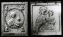 Byzantinische Elfenbein-Madonna   l: Berlin, K. Fried. Mus.   r.(?) Aachen, Domschatz;
25817