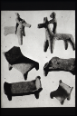 6.68 ; Pottery Figurines + Model Furniture; Lachish III Abb.Pl.29